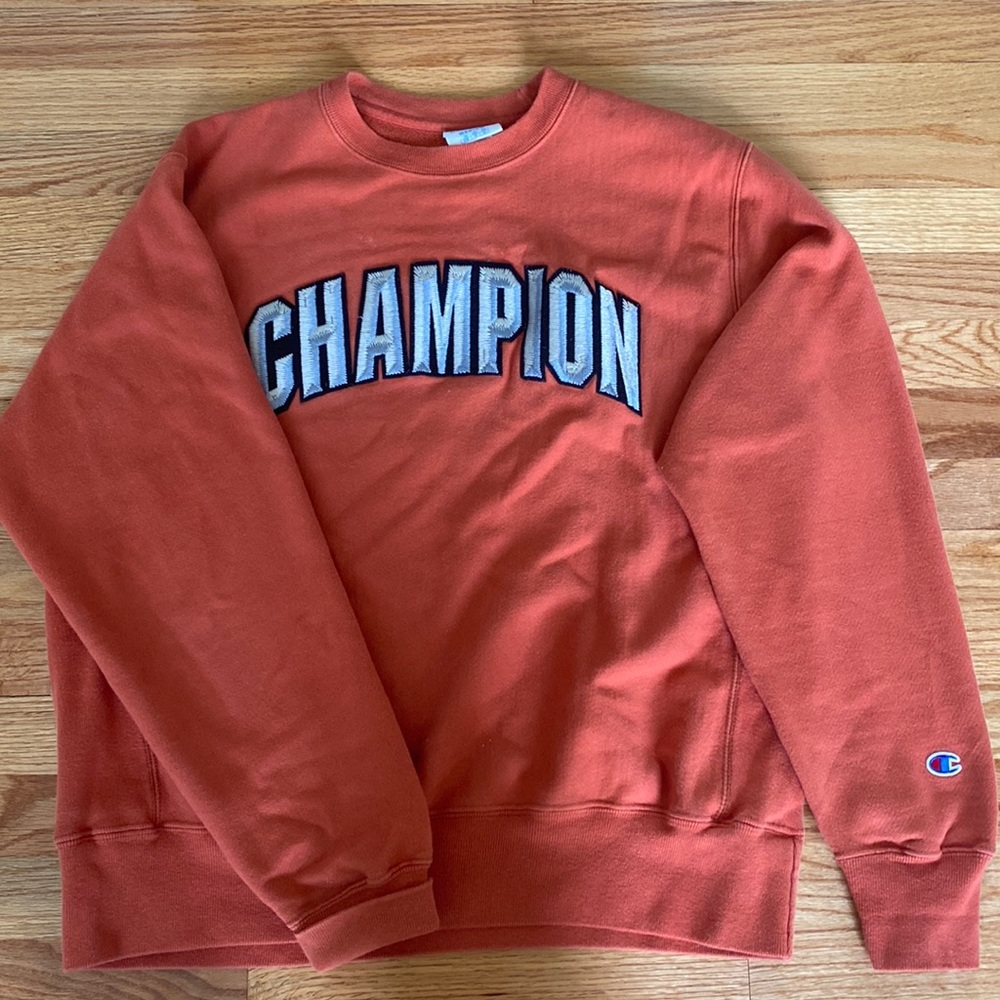 Champion crew neck hoodie